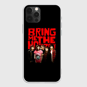 Чехол для iPhone 12 Pro с принтом Группа Bring Me the Horizon в Новосибирске, силикон | область печати: задняя сторона чехла, без боковых панелей | bmth | bring me the horizon | альтернативный метал | альтернативный рок | группа | достань для меня горизонт | дэткор | метал | рок | электроник рок