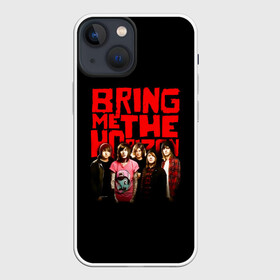 Чехол для iPhone 13 mini с принтом Группа Bring Me the Horizon в Новосибирске,  |  | bmth | bring me the horizon | альтернативный метал | альтернативный рок | группа | достань для меня горизонт | дэткор | метал | рок | электроник рок