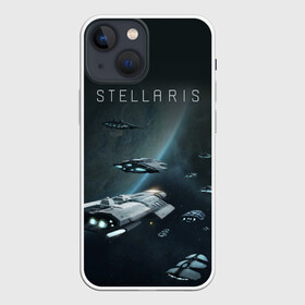 Чехол для iPhone 13 mini с принтом Stellaris в Новосибирске,  |  | Тематика изображения на принте: stellaris