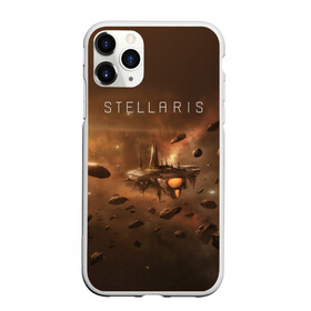 Чехол для iPhone 11 Pro Max матовый с принтом Stellaris в Новосибирске, Силикон |  | Тематика изображения на принте: stellaris