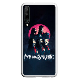 Чехол для Honor P30 с принтом Группа Motionless in White в Новосибирске, Силикон | Область печати: задняя сторона чехла, без боковых панелей | Тематика изображения на принте: miw | motionless in white | гот | готик | готика | готы | группа | индастриал | крис моушнлесс | метал | металл | музыка | райан ситковски | рикки хоррор | черулли