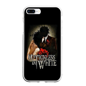 Чехол для iPhone 7Plus/8 Plus матовый с принтом Motionless in White в Новосибирске, Силикон | Область печати: задняя сторона чехла, без боковых панелей | miw | motionless in white | гот | готик | готика | готы | группа | индастриал | крис моушнлесс | метал | металл | музыка | райан ситковски | рикки хоррор | черулли