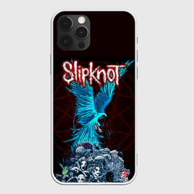 Чехол для iPhone 12 Pro с принтом Орел группа Slipknot в Новосибирске, силикон | область печати: задняя сторона чехла, без боковых панелей | slipknot | альтернативный метал | андерс | головы | грув метал | колсефни | кори | маска | метал | музыка | ню метал | рок | слипкнот | тейлор