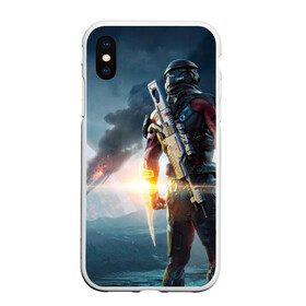 Чехол для iPhone XS Max матовый с принтом Mass Effect Andromeda в Новосибирске, Силикон | Область печати: задняя сторона чехла, без боковых панелей | 3 | effect | андрамеда | андромеда | ифект | мас | масс | часть | эфект | эффект