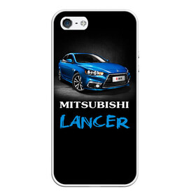 Чехол для iPhone 5/5S матовый с принтом Mitsubishi Lancer в Новосибирске, Силикон | Область печати: задняя сторона чехла, без боковых панелей | auto | lancer | mitsubishi | авто | автомобиль | водитель | лансер | мицубиси | тачка | японец