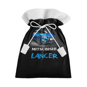 Подарочный 3D мешок с принтом Mitsubishi Lancer в Новосибирске, 100% полиэстер | Размер: 29*39 см | Тематика изображения на принте: auto | lancer | mitsubishi | авто | автомобиль | водитель | лансер | мицубиси | тачка | японец