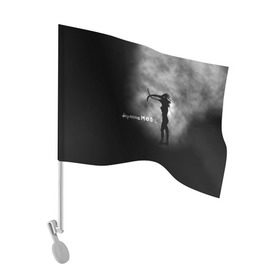 Флаг для автомобиля с принтом Depeche Mode в Новосибирске, 100% полиэстер | Размер: 30*21 см | depeche mode | альтернативный | вестник моды | депеш мод | дэйв гаан | индастриал | мартин гор | музыка | надпись | новая волна | рок | синти поп | туман | электроник | энди флетчер