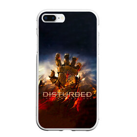 Чехол для iPhone 7Plus/8 Plus матовый с принтом Disturbed рука в Новосибирске, Силикон | Область печати: задняя сторона чехла, без боковых панелей | disturbed | альтернативный | встревоженные | группа | джон мойер | дистёрбд | дэвид дрейман | дэн дониган | кулак | майк венгрен | метал | ню метал | нюметал | рука | хеви | хеви метал | хевиметал