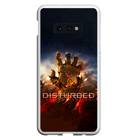 Чехол для Samsung S10E с принтом Disturbed рука в Новосибирске, Силикон | Область печати: задняя сторона чехла, без боковых панелей | disturbed | альтернативный | встревоженные | группа | джон мойер | дистёрбд | дэвид дрейман | дэн дониган | кулак | майк венгрен | метал | ню метал | нюметал | рука | хеви | хеви метал | хевиметал