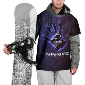 Накидка на куртку 3D с принтом Рука Disturbed в Новосибирске, 100% полиэстер |  | disturbed | альтернативный | группа | дистёрбд | метал | ню метал | нюметал | хеви | хеви метал | хевиметал