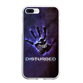 Чехол для iPhone 7Plus/8 Plus матовый с принтом Рука Disturbed в Новосибирске, Силикон | Область печати: задняя сторона чехла, без боковых панелей | disturbed | альтернативный | группа | дистёрбд | метал | ню метал | нюметал | хеви | хеви метал | хевиметал