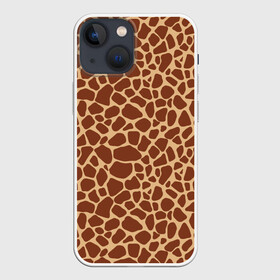Чехол для iPhone 13 mini с принтом Жираф в Новосибирске,  |  | africa | afro | etnos | girafe | африка | афро | жираф | этно