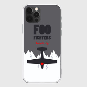 Чехол для iPhone 12 Pro Max с принтом Самолет Foo Fighters в Новосибирске, Силикон |  | ff | foo fighters | альтернативный | группа | дэйв грол | крис шифлетт | метал | музыка | надпись | нэйт мендел | постгранж | пэт смир | рок | тейлор хокинс | фу файтерс | фф | хард | хардрок