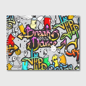 Альбом для рисования с принтом Graffiti в Новосибирске, 100% бумага
 | матовая бумага, плотность 200 мг. | Тематика изображения на принте: break | dance | graffiti | hip hop | rap | граффити | рэп | скейтборд | хип хоп