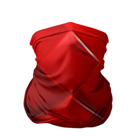 Бандана-труба 3D с принтом Red squares в Новосибирске, 100% полиэстер, ткань с особыми свойствами — Activecool | плотность 150‒180 г/м2; хорошо тянется, но сохраняет форму | Тематика изображения на принте: абстракция | геометрия | квадрат | текстура