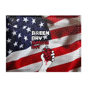 Обложка для студенческого билета с принтом Green Day American Idiot в Новосибирске, натуральная кожа | Размер: 11*8 см; Печать на всей внешней стороне | american idiot | green day | альтернативный | билли джо армстронг | грин дей | группа | зелёный день | майк дёрнт | музыка | панк | поп | поппанк | рок | сша | тре кул | флаг