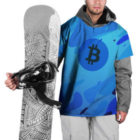 Накидка на куртку 3D с принтом Blue Sea Camo Bitcoin в Новосибирске, 100% полиэстер |  | blue | camo | camouflage | coin | crypto | currency | ethereum | litecoin | mining | token | биткоин | биток | камо | камуфляж | крипта | крипто | криптовалюта | лайткоин | майнинг | ферма | эфир