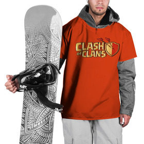 Накидка на куртку 3D с принтом Clash of Clans в Новосибирске, 100% полиэстер |  | игра | кланс | клэш | онлайн | оф | стратегия