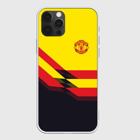 Чехол для iPhone 12 Pro Max с принтом Manchester United #5 в Новосибирске, Силикон |  | манчестер юнайтед | эмблема