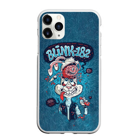 Чехол для iPhone 11 Pro матовый с принтом Заяц Blink-182 в Новосибирске, Силикон |  | blink | альтернативный рок | блинк | группа | марк хоппус | музыка | мэтт скиба | надпись | панк | панк рок | песни | поп панк | рок | скейт панк | смайл | смайлик | трэвис баркер