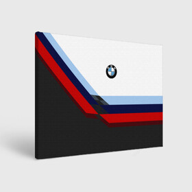 Холст прямоугольный с принтом BMW M SPORT | БМВ в Новосибирске, 100% ПВХ |  | bmw | автомобиль | автомобильные | бмв | лучшие | марка | машины | мужчинам | патриот | подарок | прикольные | тренд | фанат | флаг