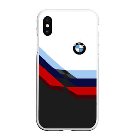 Чехол для iPhone XS Max матовый с принтом BMW M SPORT в Новосибирске, Силикон | Область печати: задняя сторона чехла, без боковых панелей | bmw | автомобиль | автомобильные | бмв | лучшие | марка | машины | мужчинам | патриот | подарок | прикольные | тренд | фанат | флаг