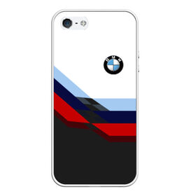 Чехол для iPhone 5/5S матовый с принтом BMW M SPORT в Новосибирске, Силикон | Область печати: задняя сторона чехла, без боковых панелей | bmw | автомобиль | автомобильные | бмв | лучшие | марка | машины | мужчинам | патриот | подарок | прикольные | тренд | фанат | флаг