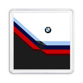 Магнит 55*55 с принтом Бмв | Bmw 2018 Black and White в Новосибирске, Пластик | Размер: 65*65 мм; Размер печати: 55*55 мм | bmw | автомобиль | автомобильные | бмв | лучшие | марка | машины | мужчинам | патриот | подарок | прикольные | тренд | фанат | флаг