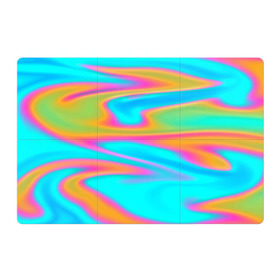 Магнитный плакат 3Х2 с принтом Разводы радужные в Новосибирске, Полимерный материал с магнитным слоем | 6 деталей размером 9*9 см | Тематика изображения на принте: color | paint | абстракция | абстракция красок | краска | разводы | разводы красок | цветные краски | яркие краски