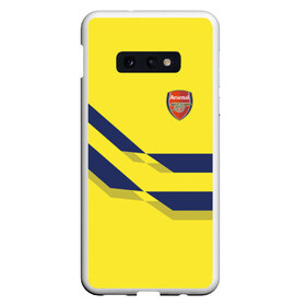 Чехол для Samsung S10E с принтом Арсенал FC Arsenal 2018 #2 в Новосибирске, Силикон | Область печати: задняя сторона чехла, без боковых панелей | Тематика изображения на принте: fc | fc arsenal | fly emirates | ronaldo | абстракция | арсенал | геометрия | зож | клуб | линии | мода | модные | мяч | реал | спорт | спортивные | стиль | тренды | футбол | футбольный клуб | экстрим | эмблема