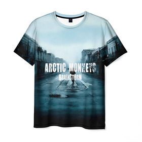 Мужская футболка 3D с принтом Arctic Monkeys brainstorm в Новосибирске, 100% полиэфир | прямой крой, круглый вырез горловины, длина до линии бедер | алекс тёрнер | арктик | арктические мартышки | гаражный | группа | джейми кук | инди рок | манкис | музыка | мэтт хелдер | ник о мэлли | обезьяна | постпанк ривайвл | психоделический | рок