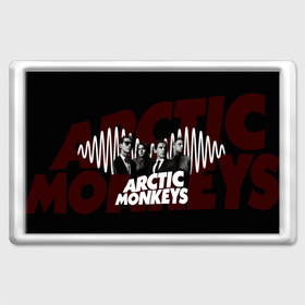 Магнит 45*70 с принтом Группа Arctic Monkeys в Новосибирске, Пластик | Размер: 78*52 мм; Размер печати: 70*45 | алекс тёрнер | арктик | арктические мартышки | гаражный | группа | дж ейми кук | инди рок | манкис | музыка | мэтт хелдер | ник о мэлли | обезьяна | постпанк ривайвл | психоделический | рок