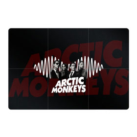 Магнитный плакат 3Х2 с принтом Группа Arctic Monkeys в Новосибирске, Полимерный материал с магнитным слоем | 6 деталей размером 9*9 см | алекс тёрнер | арктик | арктические мартышки | гаражный | группа | дж ейми кук | инди рок | манкис | музыка | мэтт хелдер | ник о мэлли | обезьяна | постпанк ривайвл | психоделический | рок