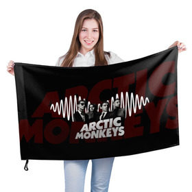 Флаг 3D с принтом Группа Arctic Monkeys в Новосибирске, 100% полиэстер | плотность ткани — 95 г/м2, размер — 67 х 109 см. Принт наносится с одной стороны | алекс тёрнер | арктик | арктические мартышки | гаражный | группа | дж ейми кук | инди рок | манкис | музыка | мэтт хелдер | ник о мэлли | обезьяна | постпанк ривайвл | психоделический | рок