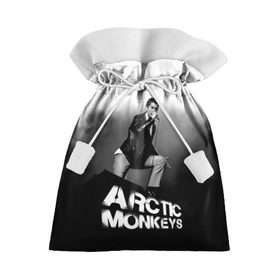Подарочный 3D мешок с принтом Солист Arctic Monkeys в Новосибирске, 100% полиэстер | Размер: 29*39 см | алекс тёрнер | арктик | арктические мартышки | гаражный | группа | джейми кук | инди рок | манкис | музыка | мэтт хелдер | ник о мэлли | обезьяна | постпанк ривайвл | психоделический | рок