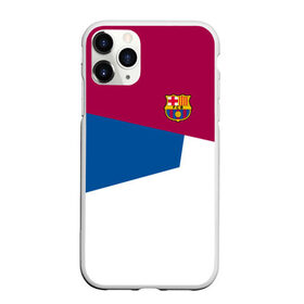 Чехол для iPhone 11 Pro Max матовый с принтом FC Barcelona 2018 #4 в Новосибирске, Силикон |  | fc | барселона | эмблема