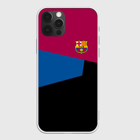 Чехол для iPhone 12 Pro Max с принтом FC Barcelona 2018 #5 в Новосибирске, Силикон |  | fcb | барселона | геометрия | футбольный клуб