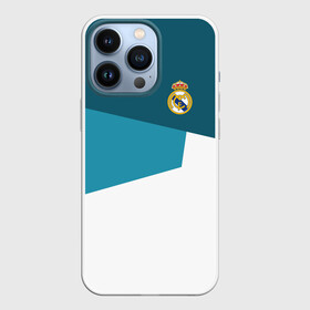 Чехол для iPhone 13 Pro с принтом Real Madrid 2018 5 в Новосибирске,  |  | fc | football | football club | real madrid | sport | реал мадрид | спорт | спортивные | униформа | фк | футбол | футбольный клуб