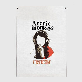 Постер с принтом Arctic Monkeys cornerstone в Новосибирске, 100% бумага
 | бумага, плотность 150 мг. Матовая, но за счет высокого коэффициента гладкости имеет небольшой блеск и дает на свету блики, но в отличии от глянцевой бумаги не покрыта лаком | алекс тёрнер | арктик | арктические мартышки | гаражный | группа | джейми кук | инди рок | манкис | музыка | мэтт хелдер | ник о мэлли | обезьяна | постпанк ривайвл | психоделический | рок