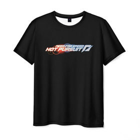 Мужская футболка 3D с принтом Need For Speed: Hot Pursuit в Новосибирске, 100% полиэфир | прямой крой, круглый вырез горловины, длина до линии бедер | car | crew | dirt | forza | grid | nfs | race | гонки | машина | нфс