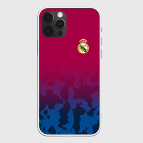 Чехол для iPhone 12 Pro Max с принтом Real Madrid 2018 Military 2 в Новосибирске, Силикон |  | Тематика изображения на принте: emirates | fc | real madrid | клуб | реал мадрид