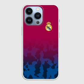 Чехол для iPhone 13 Pro с принтом Real Madrid 2018 Military 2 в Новосибирске,  |  | emirates | fc | real madrid | клуб | реал мадрид