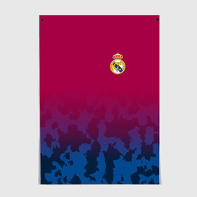 Постер с принтом Real Madrid 2018 Military 2 в Новосибирске, 100% бумага
 | бумага, плотность 150 мг. Матовая, но за счет высокого коэффициента гладкости имеет небольшой блеск и дает на свету блики, но в отличии от глянцевой бумаги не покрыта лаком | emirates | fc | real madrid | клуб | реал мадрид