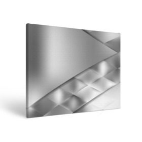 Холст прямоугольный с принтом Grey rhombuses в Новосибирске, 100% ПВХ |  | grey | абстракция | геометрия | ромб | текстура