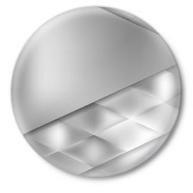 Значок с принтом Grey rhombuses в Новосибирске,  металл | круглая форма, металлическая застежка в виде булавки | grey | абстракция | геометрия | ромб | текстура