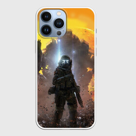 Чехол для iPhone 13 Pro Max с принтом Titanfall в Новосибирске,  |  | Тематика изображения на принте: мех | мехи | пилот | пилоты | спектр | спектры | титан