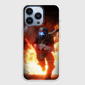 Чехол для iPhone 13 Pro с принтом Titanfall в Новосибирске,  |  | мех | мехи | пилот | пилоты | спектр | спектры | титан