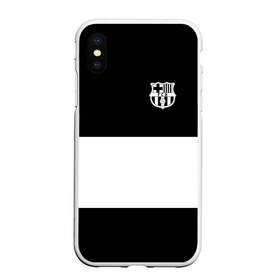 Чехол для iPhone XS Max матовый с принтом FC Barcelona Black Collection в Новосибирске, Силикон | Область печати: задняя сторона чехла, без боковых панелей | black collection | fc | fc barcelona | fcb | fly emirates | ronaldo | барселона | зож | клуб | линии | месси | модные | мяч | реал мадрид | спорт | спортивные | тренды | футбол | футбольный клуб | эмблема