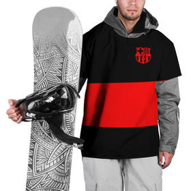 Накидка на куртку 3D с принтом FC Barcelona Black Collection в Новосибирске, 100% полиэстер |  | black collection | fc | fc barcelona | fcb | fly emirates | ronaldo | барселона | зож | клуб | линии | месси | модные | мяч | реал мадрид | спорт | спортивные | тренды | футбол | футбольный клуб | эмблема