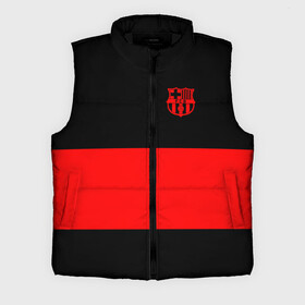 Мужской жилет утепленный 3D с принтом FC Barcelona Black Collection в Новосибирске,  |  | black collection | fc | fc barcelona | fcb | fly emirates | ronaldo | барселона | зож | клуб | линии | месси | модные | мяч | реал мадрид | спорт | спортивные | тренды | футбол | футбольный клуб | эмблема